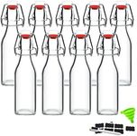 ZEBEIYU Swing Top Glass Bottles 8 o