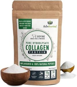 Nutra Nourished Collagen Powder Unflavoured (300 grams) - Collagen Peptides Pure Hydrolyzed Collagen nutritional Supplement Tasteless - Protein for Effortless Beauty