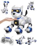 Dopetal Remote Control Dog Toys for Kids, Dog-e Programmable Interactive Follow & Touch Robot Dog, Robot Dogs that Act Like Real Dogs, Dog Robot Toy for Girls, Robotic Dogs for Kids, Robot Pet for Kid