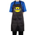 CMNIM Dadman Apron Best Dadman Bat Hero Kitchen Apron Husband Daddy Birthday Gift Father's Day Gift from Son Daughter Wife (Dadman Apron)