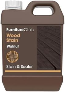 Furniture Clinic Wood Stain, Water-Based & Fast Drying, Walnut