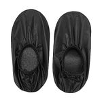 YIJU Bowling Shoe Cover 2Pcs Adjustable Portable Overshoes Universal Shoe Protector Durable Thick for Indoor Sports Travel Children Women and Men, 37CM