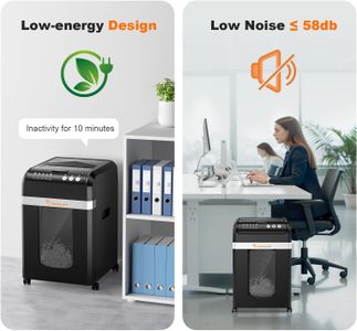 Bonsaii Auto Shredder – 200-Sheet High-Capacity Paper Shredder
