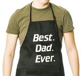 Funny Guy Mugs Best Dad Ever Apron, Black