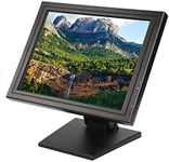 17 Inch LCD Touchscreen Monitor - LED Display Retail Cash Register w/Multi-Position POS Stand for Business, Restaurant, Supermarket, Grocery, Pharmacy, Retail Cash Management Order Taking/Tracking