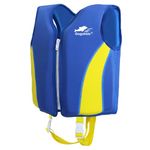 Gogokids Kids Swim Vest - Baby Folat Swim Training Jacket Toddler Buoyancy Swimsuit Swimwear Children Swimming Equipment for 3-6 years / 19-30 kg Boys Girls