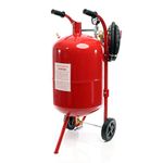 XPOtool Mobile Sandblasting Device 38L Pneumatic Sandblaster with Accessories Removes Rust, Paint