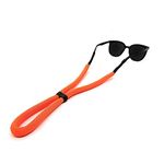 DECKER Floating Sunglass Strap 2 Pcs Pack Glasses Float Eyewear Retainer for surfing Sailboat Swimming, Orange, ALL SIZE