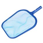 Flexzion Pool Skimmer Mesh Net Leaf Rake Pool Replacement Cleaner Maintenance Tool with Fine Mesh Net Clip Handle for Swimming Pool, Above Ground Pool, Hot Tub, Spas, Small Pond Fountain