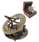 Brass Compass - Antique Brass Sundi