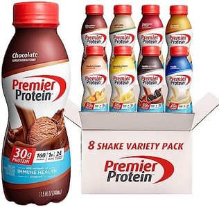 Premier Protein Shake, 8 Flavor Variety Pack, 30g Protein, 1g Sugar, 24 Vitamins & Minerals, Nutrients to Support Immune Health 11.5 Fl Oz, 8 Pack