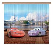 Disney Curtains, Light/PES, Multi-Colour, 180 x 160 cm/71 x 63-Inch