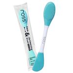 Ross Silicone Face Mask Applicator & Lip Cleansing Brush Made With Ultra Hygienic Soft Silicone bristle for Gentle Exfoliation (Turquoise)