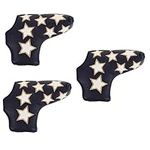 Kisangel 3 Pcs Golf Putter Cover Dr