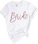 Classy Mood Bride Bachelorette Party Shirts Bridal T-Shirt Wedding Tshirt Proposal Gift, Bride, Small