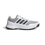 adidas Mens Tech Response Spikeless Golf Shoes White 9 (43.3)