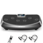 MERACH Vibration Plate Exercise Machine, 3D Vibration Plate with Oscillation Pulsation Mode, Vibrating Plate Exercise Machine for Women Men, Exercise Equipment for Home