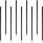 Chuangdi 40 Pieces Vintage Wood Hair Sticks Pencil Hair Sticks Chopstick Hair Clip Long Hairpins, Chinese Hair Chopsticks for Women and Girls Bun Hairstyles Decorative Holder, Black