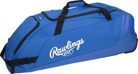 Rawlings | Workhorse Wheeled Equipment Bag | Baseball & Softball | Royal