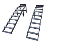 MajdTech 2 x Car Ramps 4000 kg, 330 mm high, 280 mm wide, Car Ramp, Drive-up ramp, Lifting Platform, car, SUV, 4x4, Van