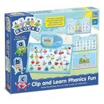 Alphablocks AN25 Clip Phonics Fun Toy-Learn Letter Sounds, Master The Alphabet, Make Words, Reading Skills-Perfect for Interactive Play and Child Development, Features 10 Games, 3+ Years