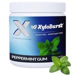 Xyloburst, All Natural Xylitol Gum, Peppermint, 5.29 oz (150 g), 100 Pieces
