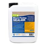 Smartseal Eco-Friendly Block Paving Sealer - Solvent-Free - Durable Sand Hardener & Weed Inhibitor for A Natural Look – Best Block Paving Sealant for Block Paved Driveways And Patios (5 Litre)