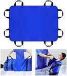 [Delete] Transfer Sheet for Patient Lifter, Patient Transfer Board with Eight Handles, Suitable for Obese People, Elderly People and Patients Who Need to Be Transferred (Navy Blue 100 x 148 cm)