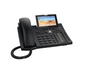 Snom D385 Desk Telephone (Color + SmartScreen,12 SIP identities,Sensor hook switch,Bluetooth,USB,48 self-labelling keys (12 physical),Black,00004340