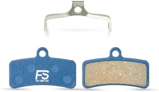 FS Brake Disc Bike Brake Pads fit for Shimano Tektro TRP, Road Mountain E Bike Bicycle Brake Pads, Ultra Quiet Smooth Running Disk Brakes, Optimal Control and Modulation DEXT