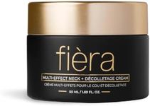 Fièra Neck Firming & Tightening Cream - Anti Aging Moisturizer for Neck - With Glycolic & Hyaluronic Acid, Squalane, Willow Bark Extract - 50 ML