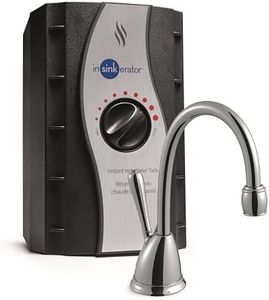 InSinkErator H-View-C Involve View Instant Hot Water Dispenser System with Stainless Steel Tank, Chrome