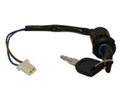 Power Lock/Ignition Key Switch - 2 pin Female, Plastic