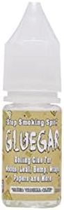 Caligars GlueGar Natural Rolling Glue for Woods, Papers, and Cigar Wraps - Flavored Adhesive Cigar Glue and Sealer, Easy to Use Plant Based Glue Sticks- 10 ML Squeeze Bottle (8 Pack Warped Watermelon)