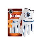 FootJoy Junior Golf Glove, Pearl/Cobalt, M/L