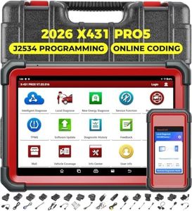 Launch X431 PRO 5 Scanner: 2026 J2534 Tool, ECU Online Coding, Topology Mapping, Upgraded of X431 V+, Bi-Directional Diagnostic Scanner, with SmartLink C V2.0, CANFD & DOIP, 2 Years Update