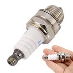 Spark Plug Gx35 4 Stroke Spark Plug (Pack of 2) for GX35 35CC Brush Cutter Japanese Technology Copper Spark Plugs (Pack of 2)