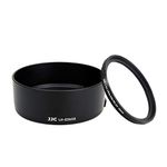 JJC Bayonet Lens Hood and UV Filter Set for Canon RF 50mm F1.8 STM Lens Replaces ES-65B Lens Hood