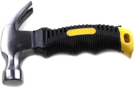 Oblivion claw hammer | Mini hammer | Best hammer with rubber grip | carpenter hammer mallet for wood work | industrial hammer |Made of Heat-Treated alloy steel for Durability & Long Life (0.4 kg)