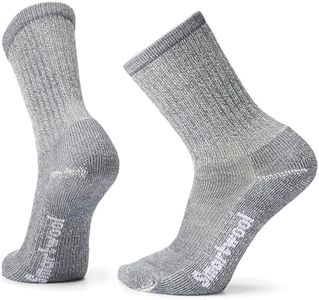 Smartwool Classic Hike Light Cushion Crew Light Gray LG (Men's Shoe 9-11.5)