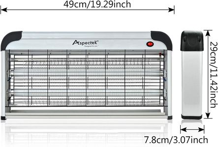 ASPECTEK 30W Indoor Bug Zapper – Electric Insect Killer Lamp