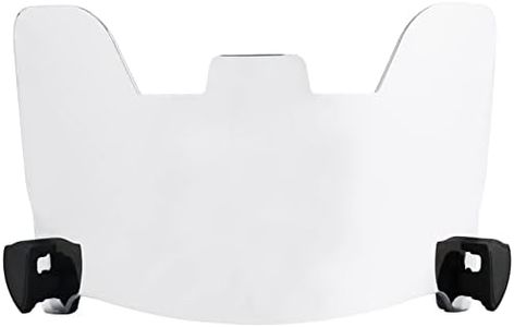 Clear Football Visor, Football Helmet Visor for Adults&Youth, Eye Shield Visor with Football Visor Clips, Visor Football, Easy Install Football Visors for Helmet Football Gear