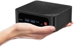 Beelink SER5 MAX 5800H Mini Computer, Ryzen 7 Mini Computer, 32GB DDR4 500G SSD Mini Computer (up to 4.4 GHz) 8C/16T, WiFi 6, Bluetooth 5.2, 1*DP, 1*HDMI Support 4K@60Hz, USB3.2, WOL