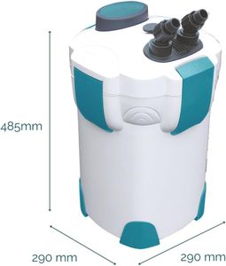 AllPondSolutions 2000EF External Aquarium Filter – High Flow