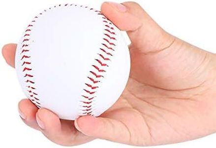 Bola De Béisbol Soft,Bola De Béisbol,Bola De Béisbol De Goma De Vaca Tamaño Andard 9 Pulgadas Reducir El Impacto Entrenamiento De Béisbol Reemplazo para Estudiantes De Práctica