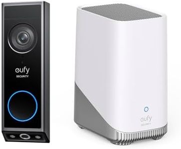 eufy Security Video Doorbell E340 (with HomeBase 3), 2K Full HD Dual Cameras&Head-to-Toe View,Wired/Battery Power,Delivery Guard,Color Night Vision,Two-Way Talk, Local Expandable Storage up to 16TB