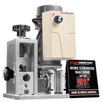 StripMeister E350x Electric Automatic Wire Stripping Machine – Wire Size Up to Ø3/4" [26mm], Jam-Free, Ultra Fast Scrap Wire Stripper with Ultra Grip Feeders for Copper Wires