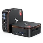 KAMRUI H1 Mini PC W-11 Pro, AMD Ryzen 7 6800H Processor (up to 4.7GHz), Mini Desktop Computers with 16GB RAM 512GB M.2 SSD, Micro Computer Support 4K UHD for Home Server Business Office