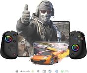 Wireless Controller for 12.9in iPad, Tablet, iOS/Android/PC/Switch/PS4, 7-color RGB, Mobile Cloud Game, Streaming on Xbox Console, iPhone 13+, Direct Play, Hall Effects Joysticks with Linear Trigger