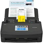 Fujitsu ScanSnap iX1500 Color Duplex Document Scanner with Touch Screen for Mac or PC, Black (2018 Release)